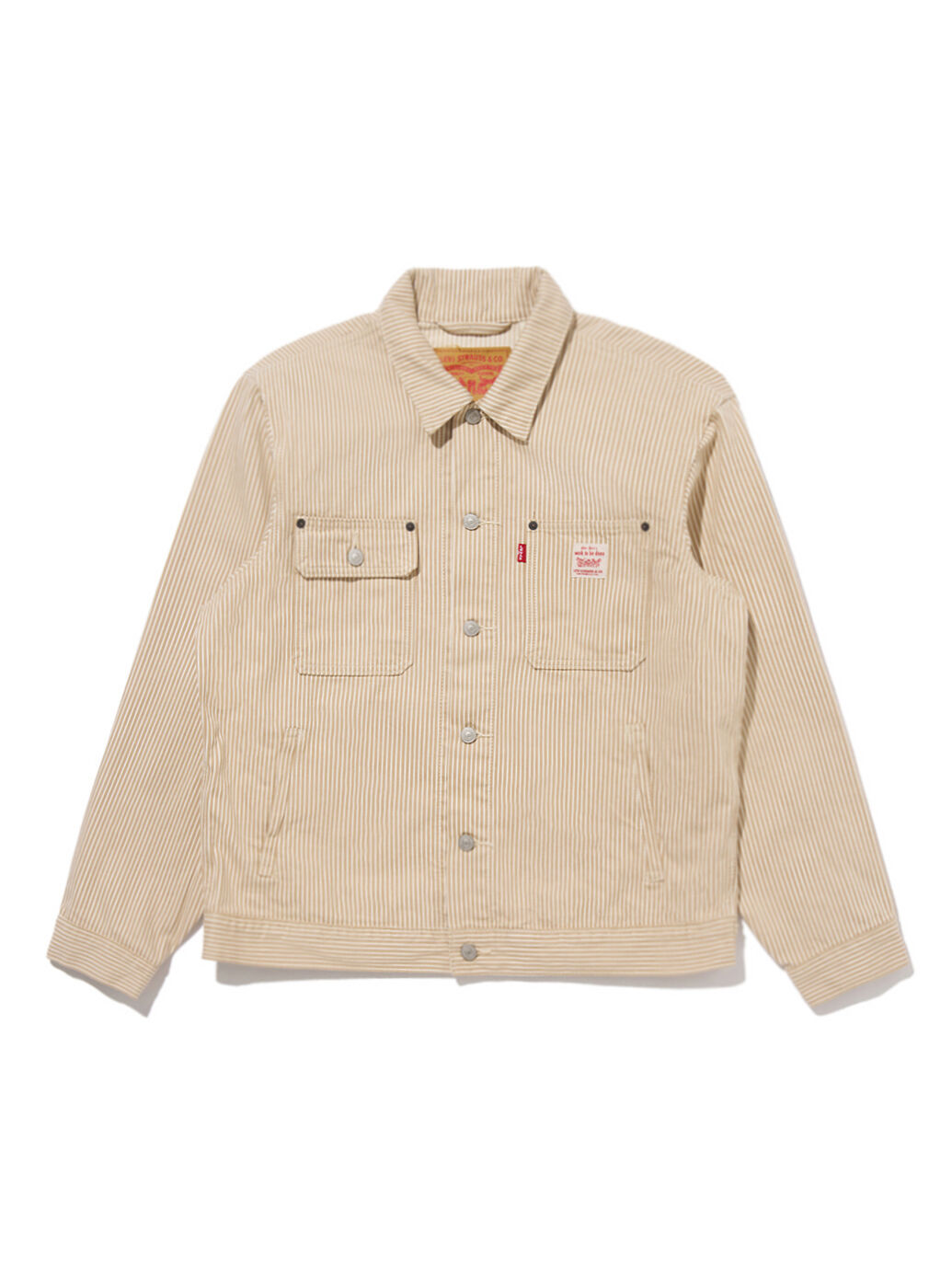 WORKWEAR サンライズトラッカージャケット ベージュ KHAKI RAILROAD 